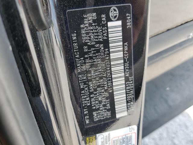 Photo 11 VIN: 4T1BE32K64U374794 - TOYOTA CAMRY 