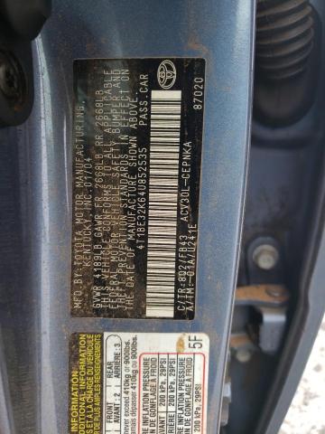 Photo 11 VIN: 4T1BE32K64U852535 - TOYOTA CAMRY LE 