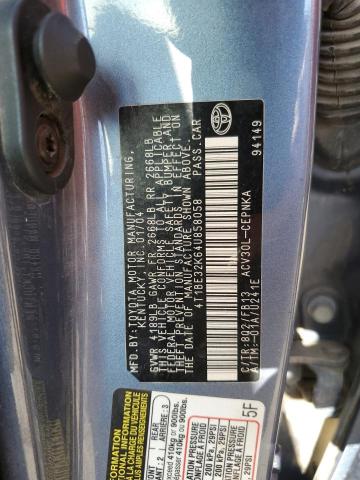 Photo 11 VIN: 4T1BE32K64U858058 - TOYOTA CAMRY LE 