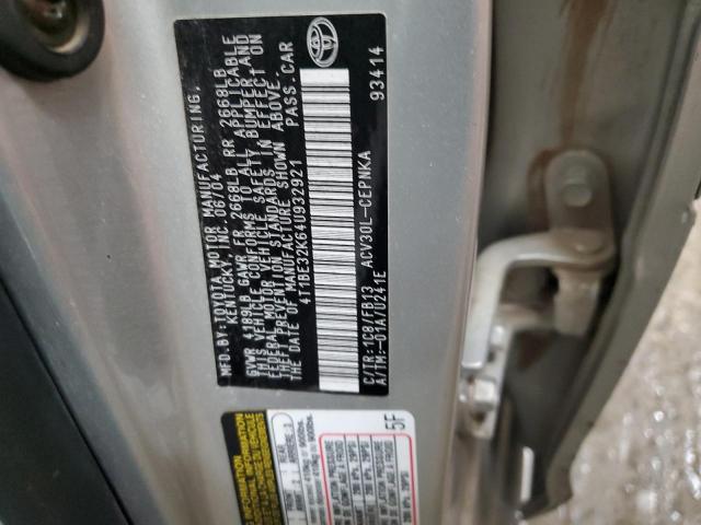 Photo 11 VIN: 4T1BE32K64U932921 - TOYOTA CAMRY LE 