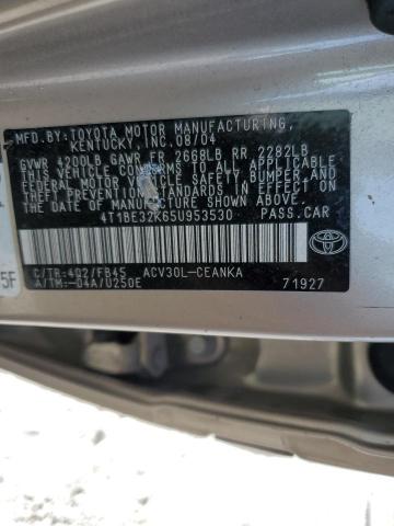 Photo 11 VIN: 4T1BE32K65U953530 - TOYOTA CAMRY LE 