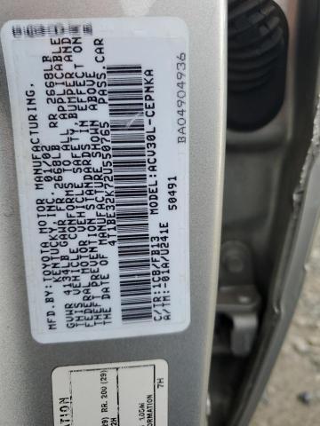 Photo 11 VIN: 4T1BE32K72U550765 - TOYOTA CAMRY LE 