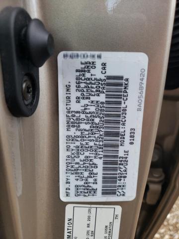 Photo 11 VIN: 4T1BE32K73U252850 - TOYOTA CAMRY LE 