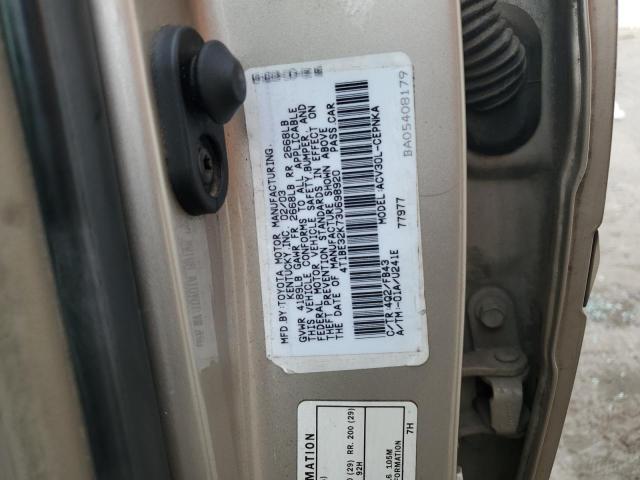 Photo 11 VIN: 4T1BE32K73U698920 - TOYOTA CAMRY 