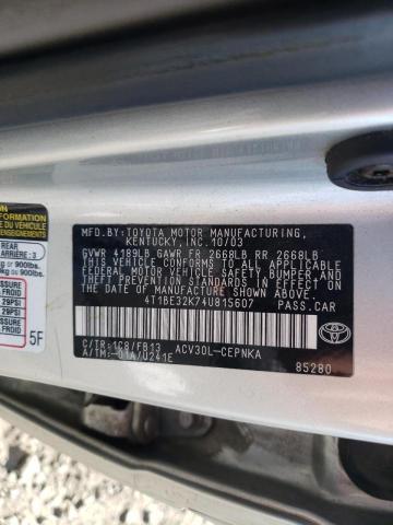 Photo 11 VIN: 4T1BE32K74U815607 - TOYOTA CAMRY LE 