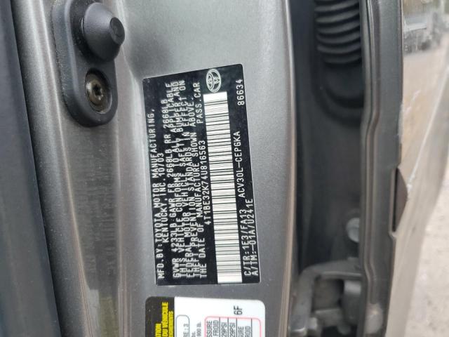 Photo 11 VIN: 4T1BE32K74U816563 - TOYOTA CAMRY LE 