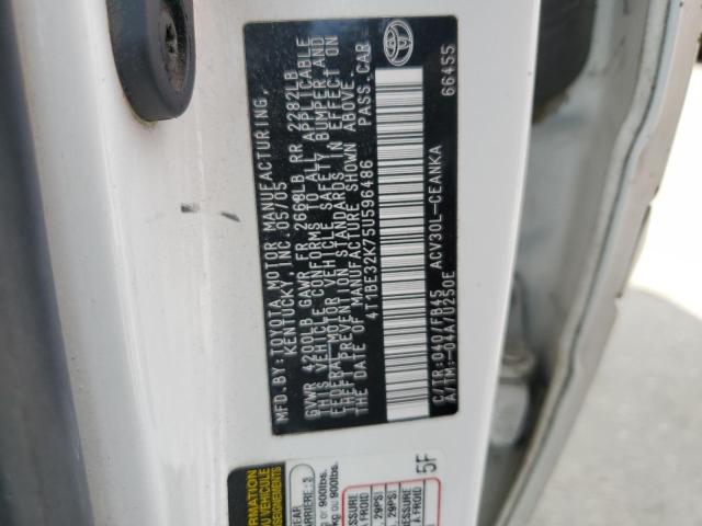 Photo 11 VIN: 4T1BE32K75U596486 - TOYOTA CAMRY 