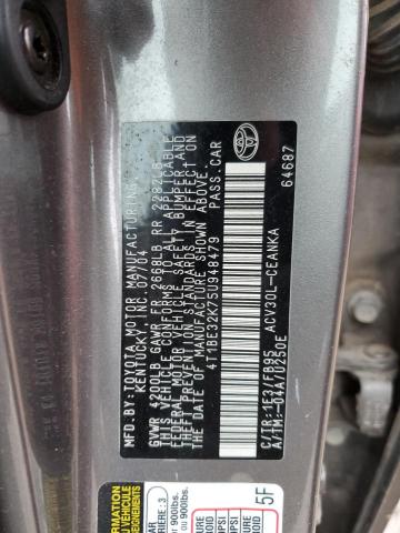 Photo 11 VIN: 4T1BE32K75U948479 - TOYOTA CAMRY 