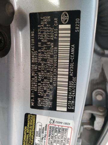 Photo 11 VIN: 4T1BE32K76U665128 - TOYOTA CAMRY 