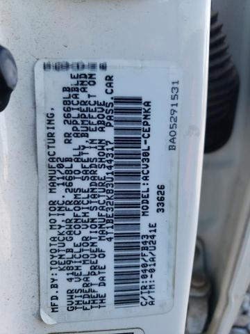 Photo 11 VIN: 4T1BE32K83U144317 - TOYOTA CAMRY 