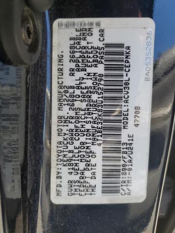 Photo 11 VIN: 4T1BE32K83U152790 - TOYOTA CAMRY LE 