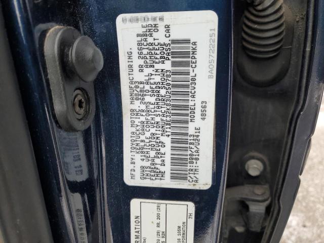 Photo 11 VIN: 4T1BE32K83U250783 - TOYOTA CAMRY 