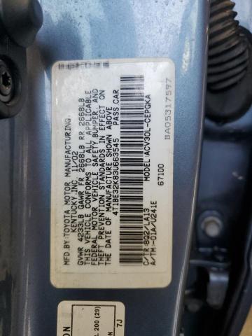 Photo 11 VIN: 4T1BE32K83U663545 - TOYOTA CAMRY LE 