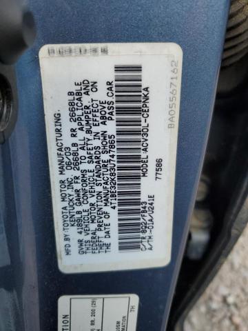 Photo 11 VIN: 4T1BE32K83U747865 - TOYOTA CAMRY 