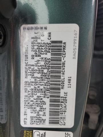 Photo 11 VIN: 4T1BE32K84U290265 - TOYOTA CAMRY LE 