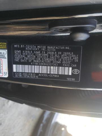 Photo 9 VIN: 4T1BE32K84U327363 - TOYOTA CAMRY LE 