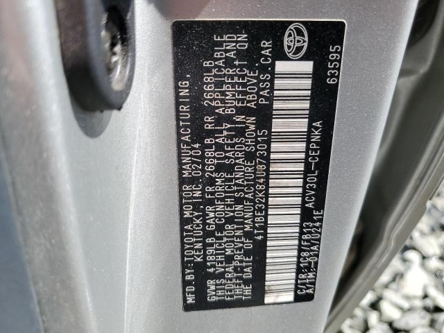 Photo 11 VIN: 4T1BE32K84U873015 - TOYOTA CAMRY 