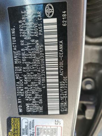 Photo 12 VIN: 4T1BE32K85U630175 - TOYOTA CAMRY 