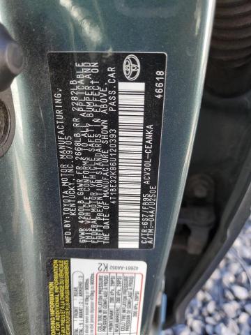 Photo 11 VIN: 4T1BE32K86U120393 - TOYOTA CAMRY 