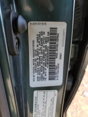 Photo 11 VIN: 4T1BE32K92U604972 - TOYOTA CAMRY 