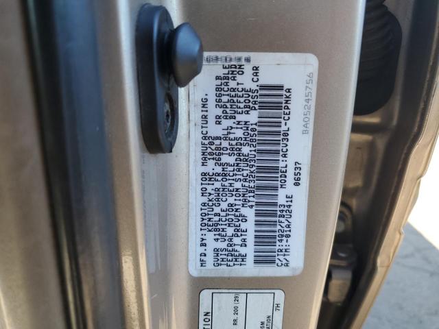 Photo 11 VIN: 4T1BE32K93U128501 - TOYOTA CAMRY 