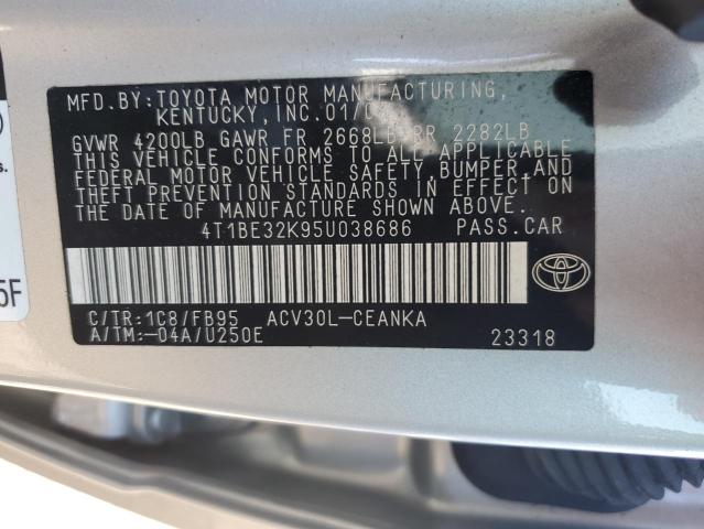 Photo 12 VIN: 4T1BE32K95U038686 - TOYOTA CAMRY 