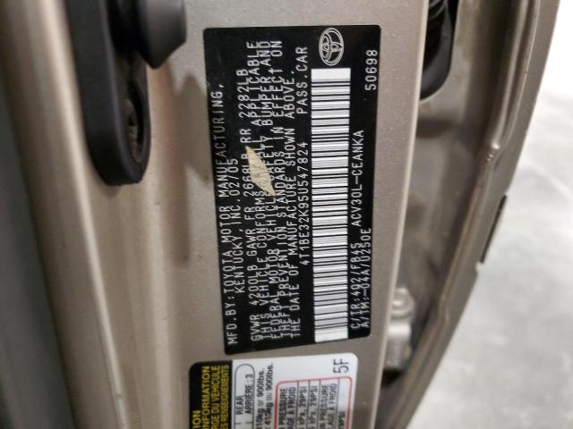 Photo 11 VIN: 4T1BE32K95U547824 - TOYOTA CAMRY LE 