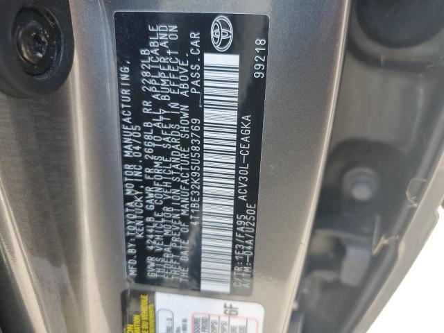 Photo 11 VIN: 4T1BE32K95U583769 - TOYOTA CAMRY LE 