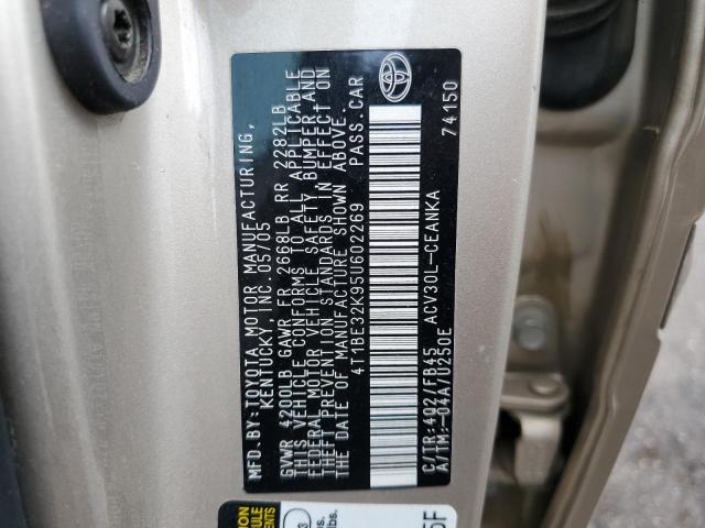 Photo 11 VIN: 4T1BE32K95U602269 - TOYOTA CAMRY 