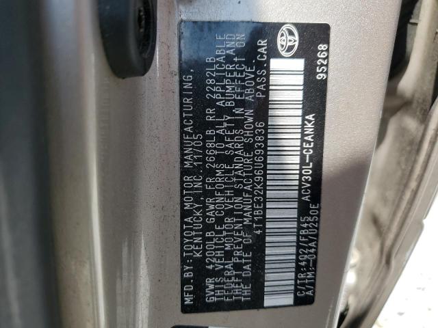 Photo 12 VIN: 4T1BE32K96U693836 - TOYOTA CAMRY LE 