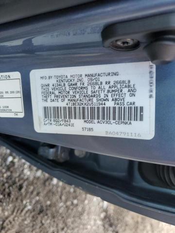 Photo 11 VIN: 4T1BE32KX2U511944 - TOYOTA CAMRY LE 