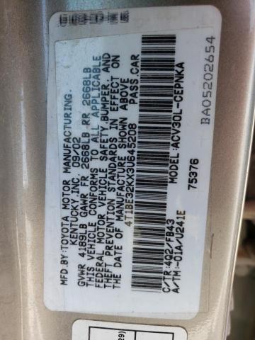 Photo 11 VIN: 4T1BE32KX3U645208 - TOYOTA CAMRY 