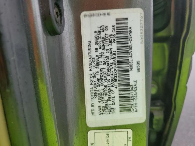 Photo 11 VIN: 4T1BE32KX3U689161 - TOYOTA CAMRY 