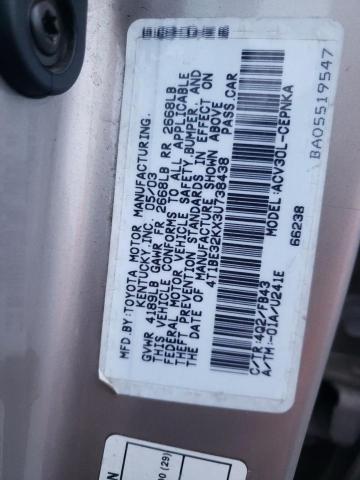 Photo 11 VIN: 4T1BE32KX3U738438 - TOYOTA CAMRY 