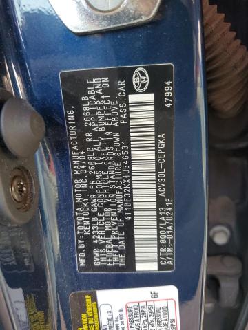 Photo 11 VIN: 4T1BE32KX4U346531 - TOYOTA CAMRY LE 