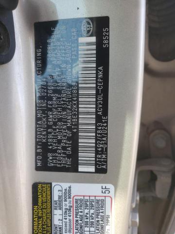 Photo 11 VIN: 4T1BE32KX4U869158 - TOYOTA CAMRY 