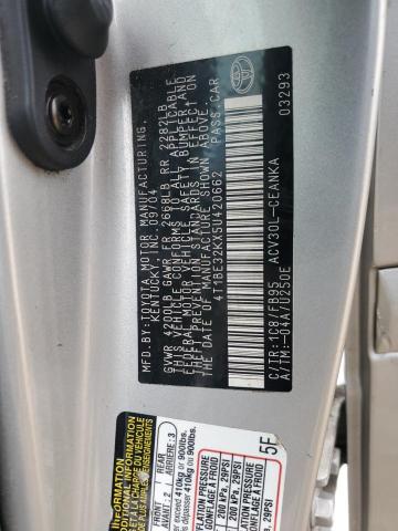 Photo 11 VIN: 4T1BE32KX5U420662 - TOYOTA CAMRY 