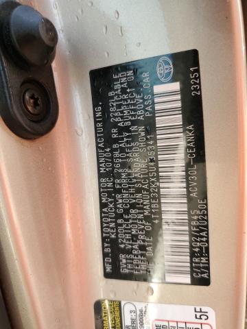 Photo 11 VIN: 4T1BE32KX5U435341 - TOYOTA CAMRY LE 