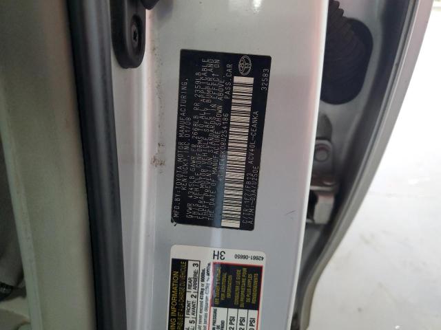 Photo 11 VIN: 4T1BE46K08U254186 - TOYOTA CAMRY CE 