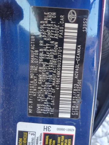 Photo 11 VIN: 4T1BE46K09U333701 - TOYOTA CAMRY 