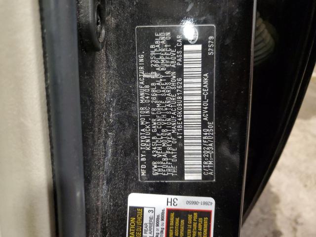 Photo 11 VIN: 4T1BE46K09U817626 - TOYOTA CAMRY 