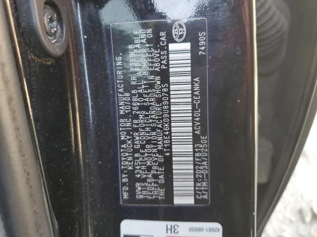 Photo 11 VIN: 4T1BE46K09U890785 - TOYOTA CAMRY BASE 