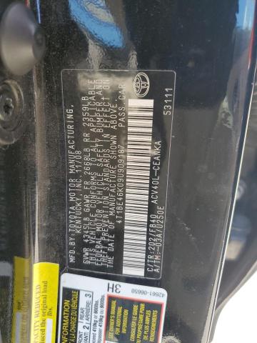 Photo 12 VIN: 4T1BE46K09U909187 - TOYOTA CAMRY BASE 