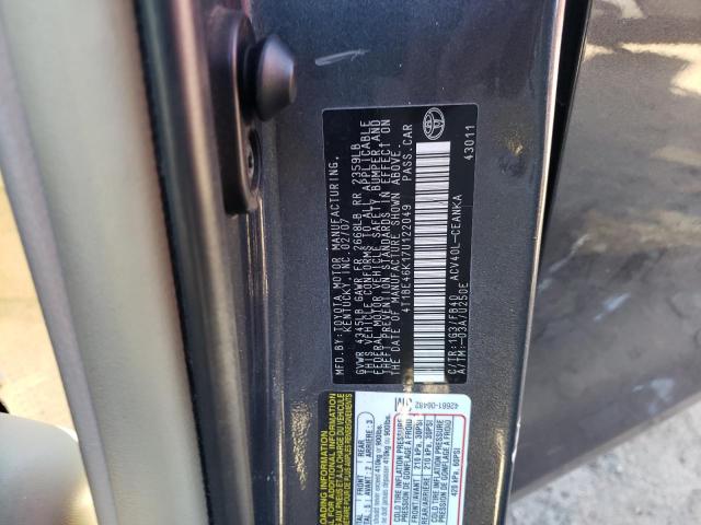 Photo 11 VIN: 4T1BE46K17U122049 - TOYOTA CAMRY 