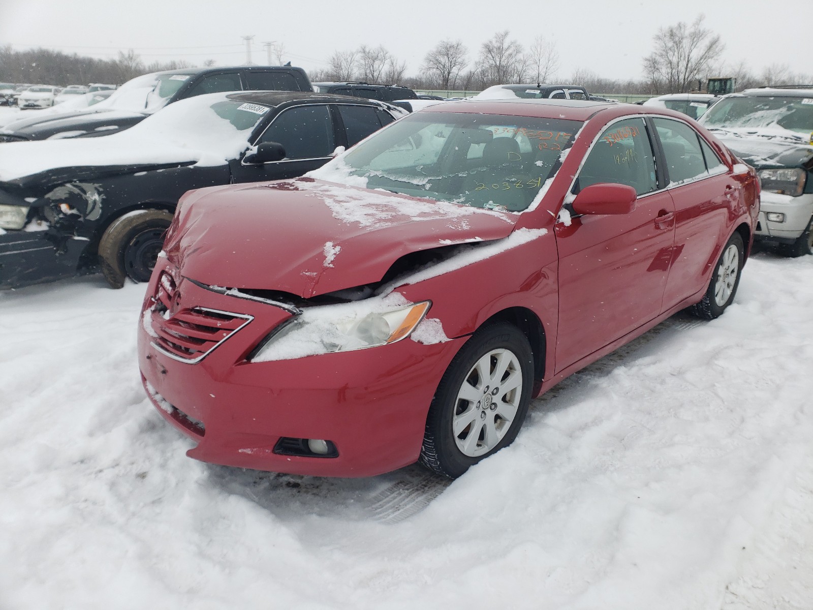 Photo 1 VIN: 4T1BE46K18U203859 - TOYOTA CAMRY CE 