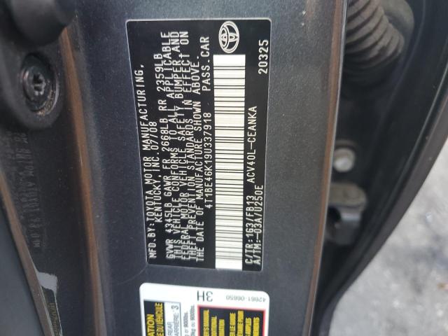 Photo 11 VIN: 4T1BE46K19U337918 - TOYOTA CAMRY BASE 