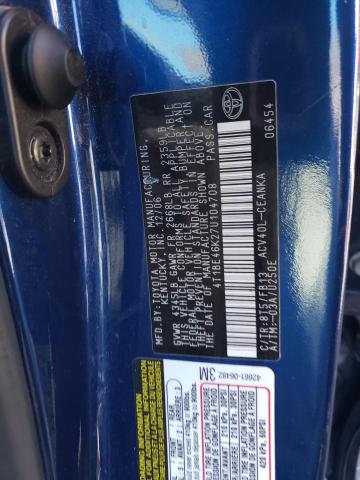 Photo 11 VIN: 4T1BE46K27U104708 - TOYOTA CAMRY 