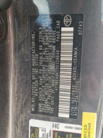 Photo 11 VIN: 4T1BE46K29U329648 - TOYOTA CAMRY BASE 