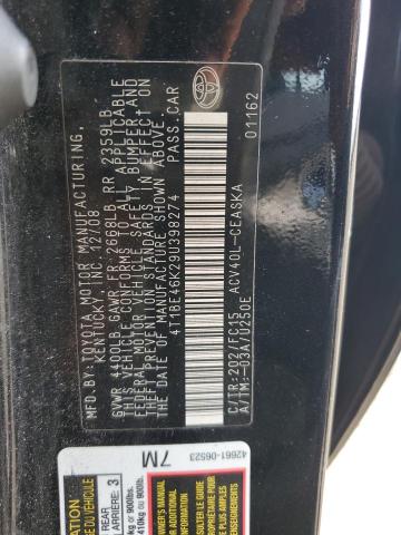 Photo 11 VIN: 4T1BE46K29U398274 - TOYOTA CAMRY BASE 