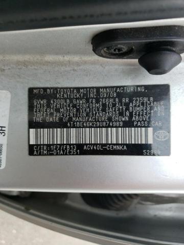 Photo 11 VIN: 4T1BE46K29U874989 - TOYOTA CAMRY 